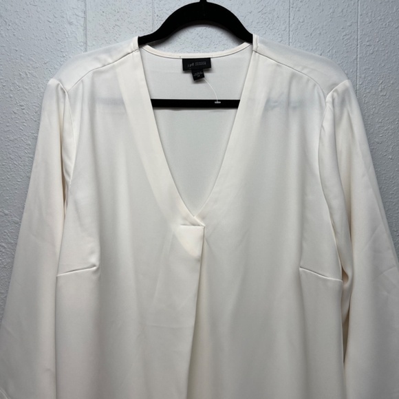 J. Jill Womens Top Cream 3X Business Casual Workwear Career Office Party Elegant - Picture 3 of 10